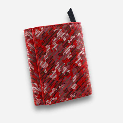 Unisex Wallet 8cc & Zip Pocket - Red | COLDFIRE - COLDFIRE