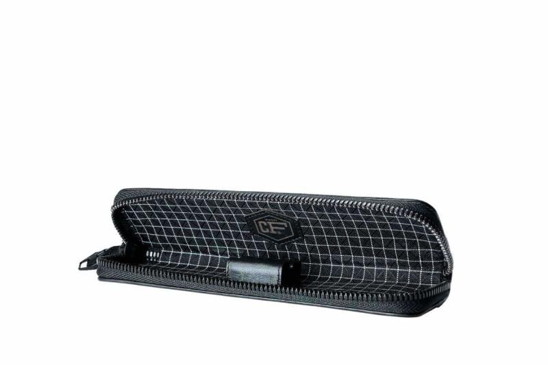 Carbon Fiber Pen Case with 2 holders - COLDFIRE