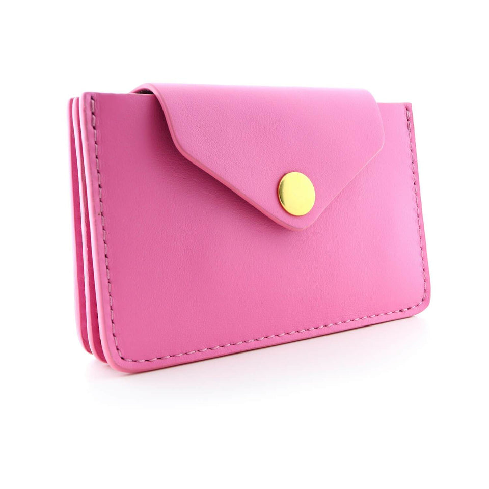 Women's Small Card Case Wallet with Flap